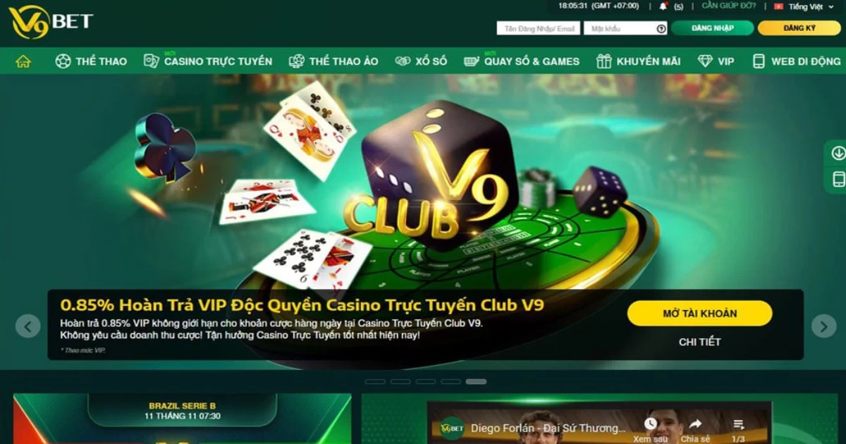 Lý do người chơi nên chọn Casino V9BET