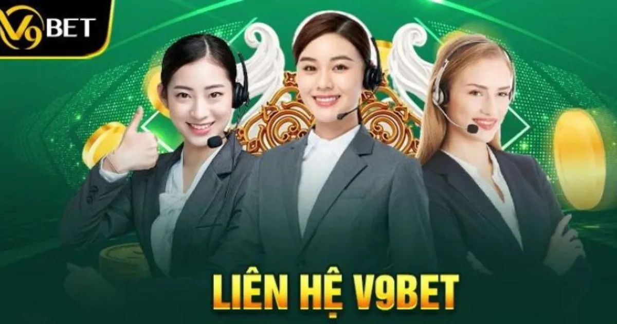 Đội ngũ hỗ trợ chăm sóc khách hàng V9Bet 24/24